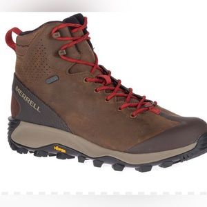 Merrill Men’s Thermo Glacier Mid Waterproof Hiking Boot - Earth